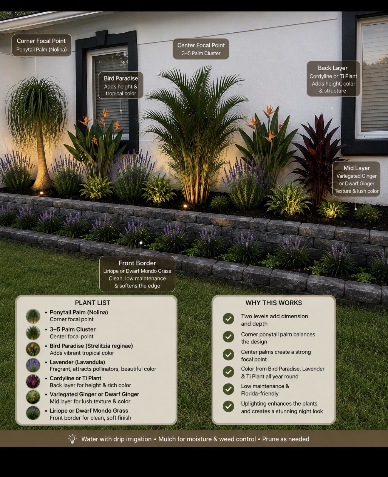 Tiered Planting Design