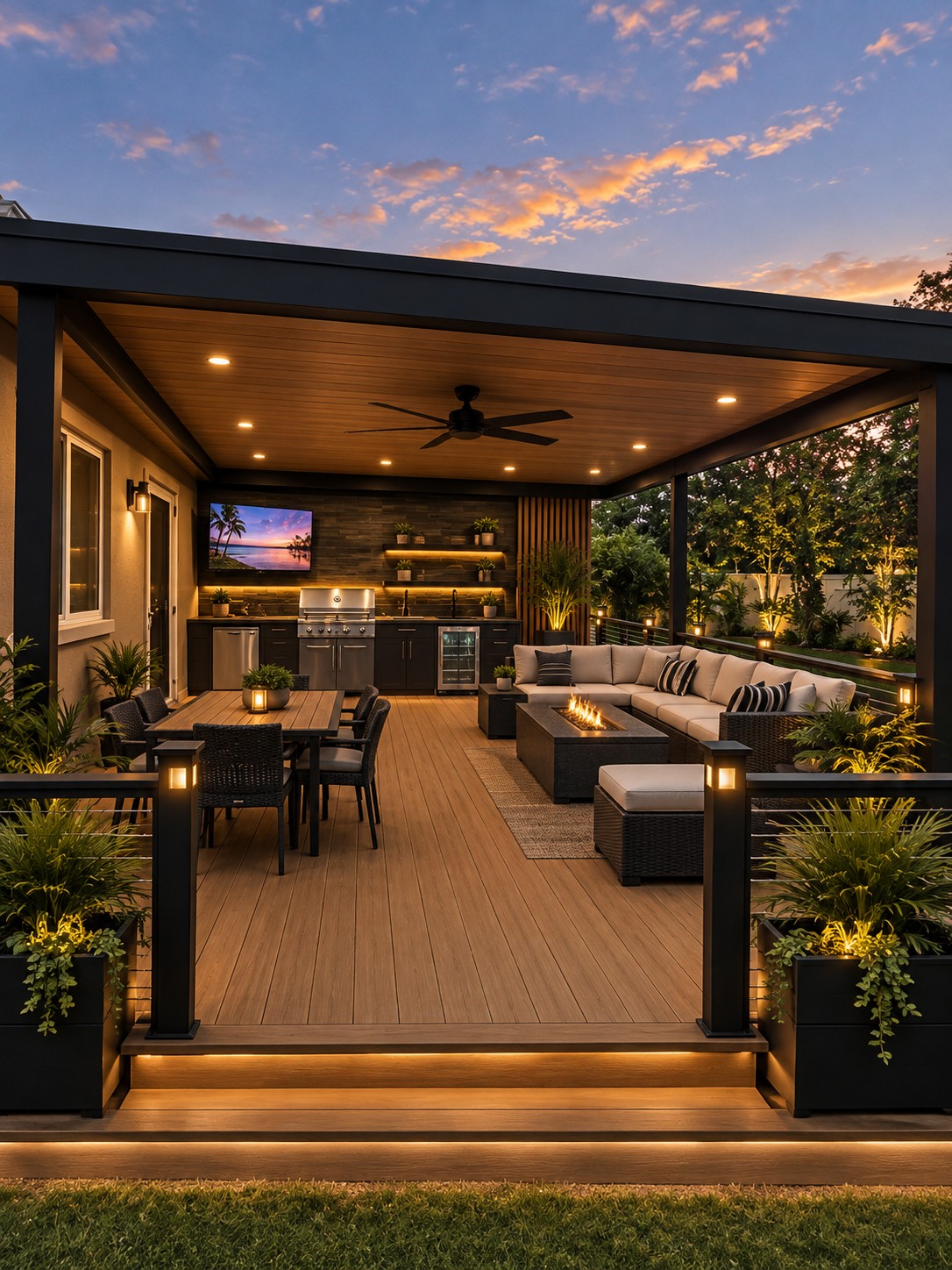 Custom Outdoor Living — Design & Build